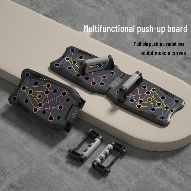 Multifunctional Push-Up and Plank Training Board for Home Fitness