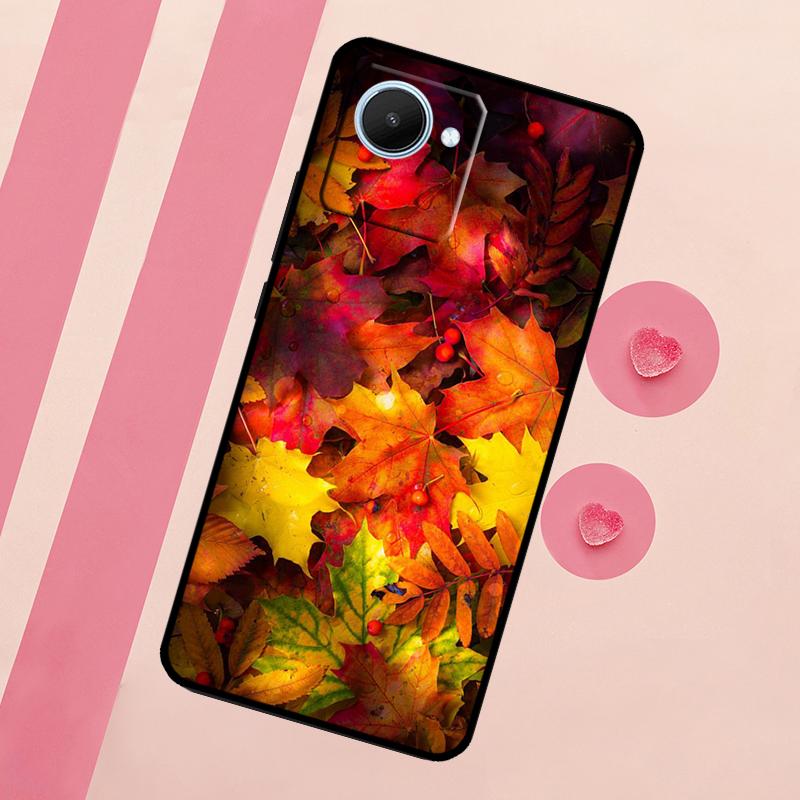 Colorful Leaves For Realme 15 10 11 12 13 14 Pro Plus C65 C67 C75 C63 C61 C55 C51 C53 C35 GT6 GT7 Pro Case