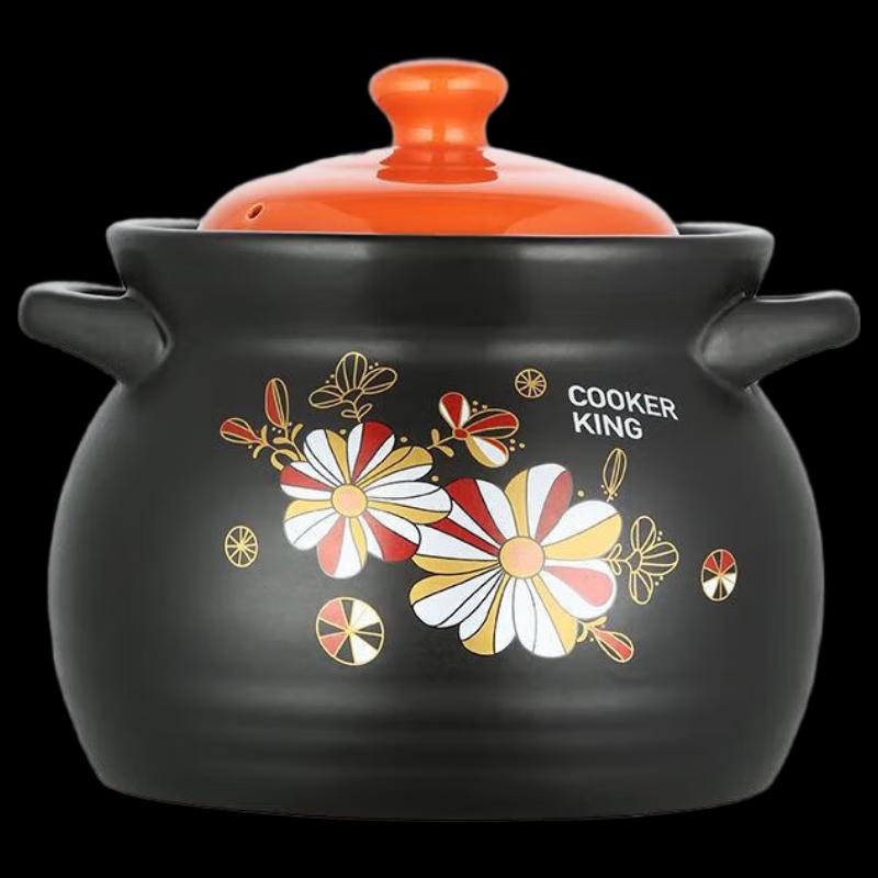 COOKER KING 6L Ceramic Casserole Soup Pot