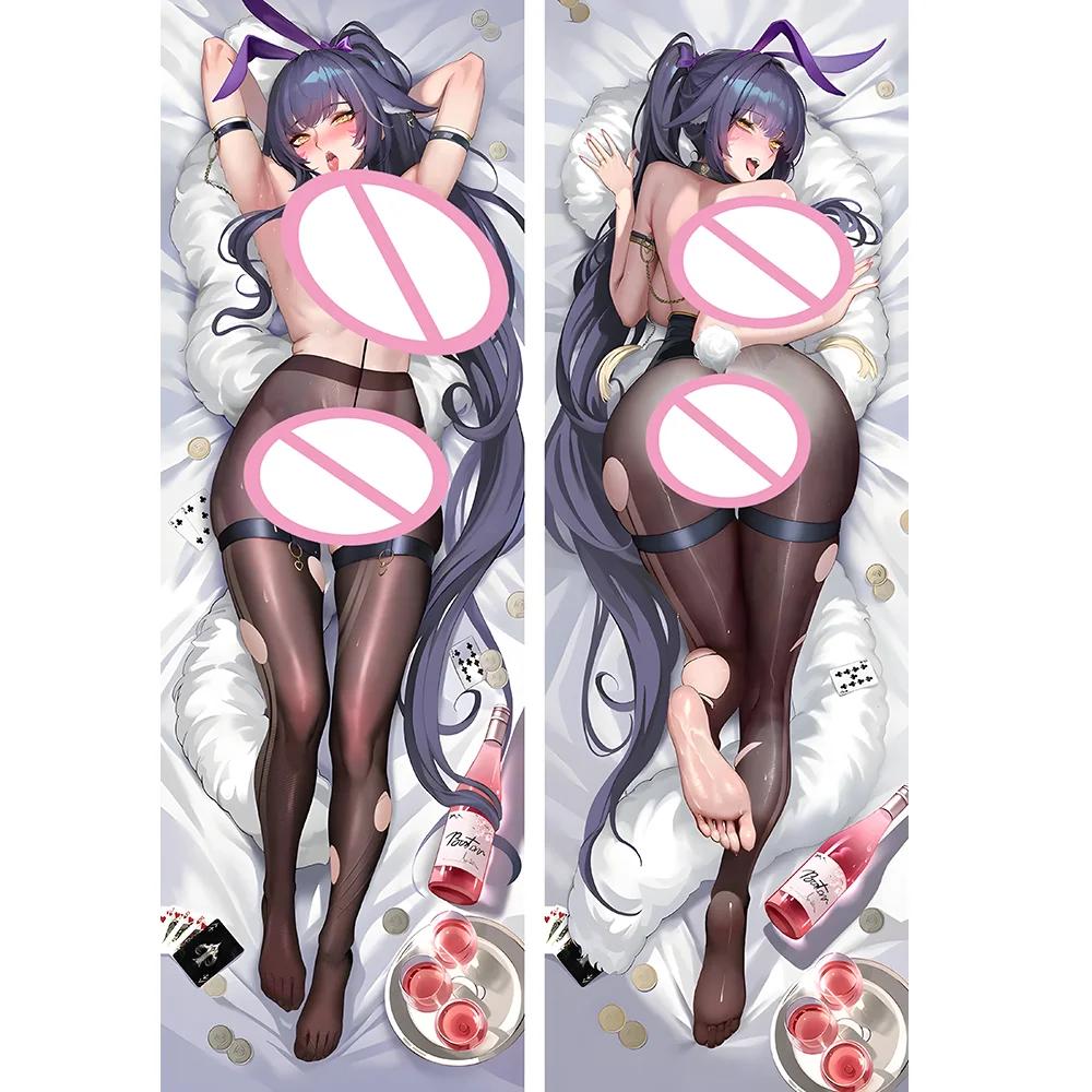 Hra Azur Lane Musashi Dakimakura Anime Povlak na polštář Ložní prádlo Dekorace Povlak na polštář Objímací tělo Cosplay Rekvizity Otaku Povlaky na polštáře