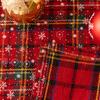 Christmas Tablecloth  Suitable For Holiday Parties Banquets Restaurants Kitchen Decoration