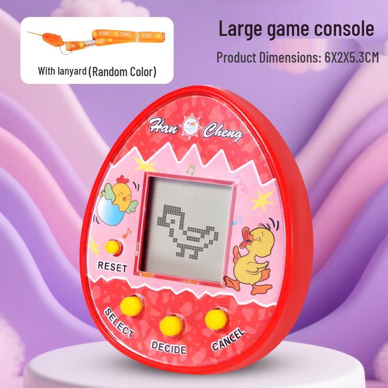 Handheld-Mini-Elektronik-Haustier-Spielkonsole für Kinder - Nostalgisches Lernspielzeug und dekoratives Geschenk