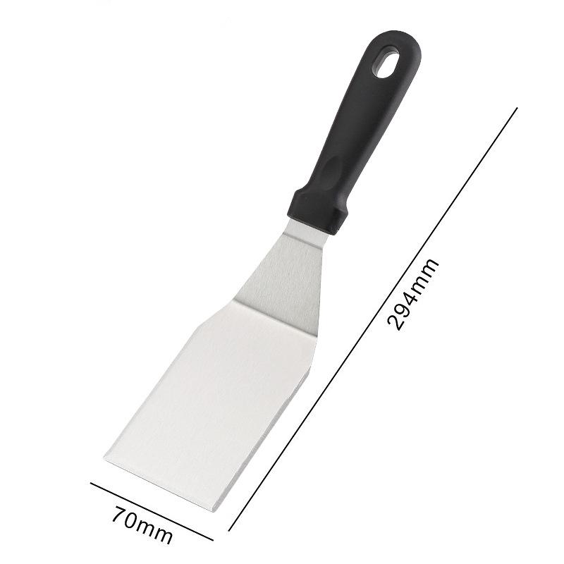 Stainless Steel Teppanyaki & Cooking Spatula Set - Steak, BBQ, Baking Utensils