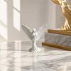 3D Printed Elegant Angel Figurine with Large Wings Decorative Angel Statue Angel Art