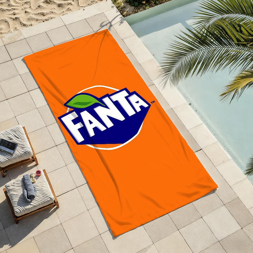 Fashion print F-Fanta Towel Drying Bath Towel Applicable To Light Swimming Camping Yoga Beach Out