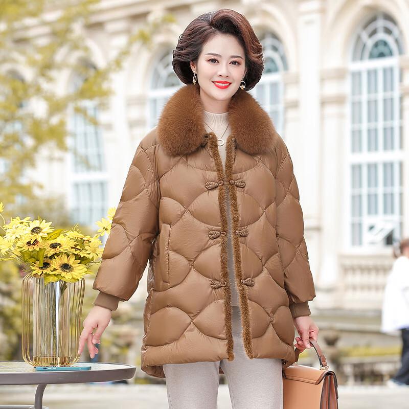 Женский короткий зимний пуховик Yaya для мам XXL