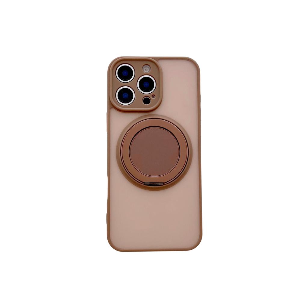 iPhone17 mobile phone case new skin matte 360 magnetic suction bracket integrated suitable for Apple 16PROMAX case