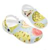 Colorful Printed EVA Clogs for Women Men Easy Clean Lightweight Slip On Casual Shoes Soft Sole Summer Sandals Daily Walking