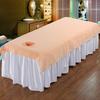 Thickened Washed Cotton Massage Bed Sheet with Face Hole, Washable and Universal for Beauty Salon