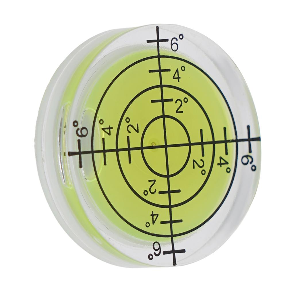 1pc 32mm Round Horizontal Bubble Level For Spirit Level For Carpentry Measuring Level Circular Measuring Meter