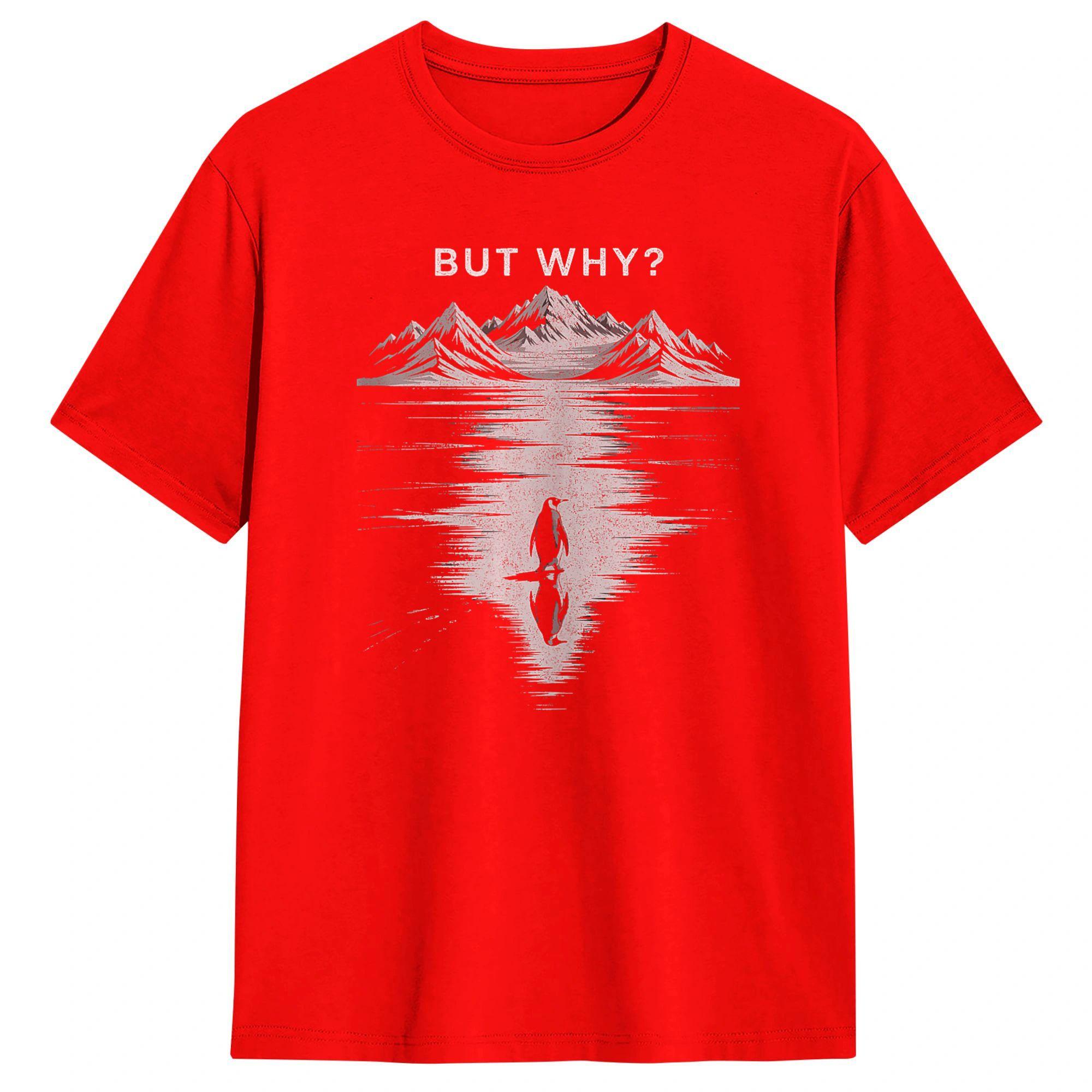 

Funny But Why Funny Meme TShirt Unisex Round Collar Pure Cotton T Shirts Short Sleeve Tee Shirt Gift Idea Tops S