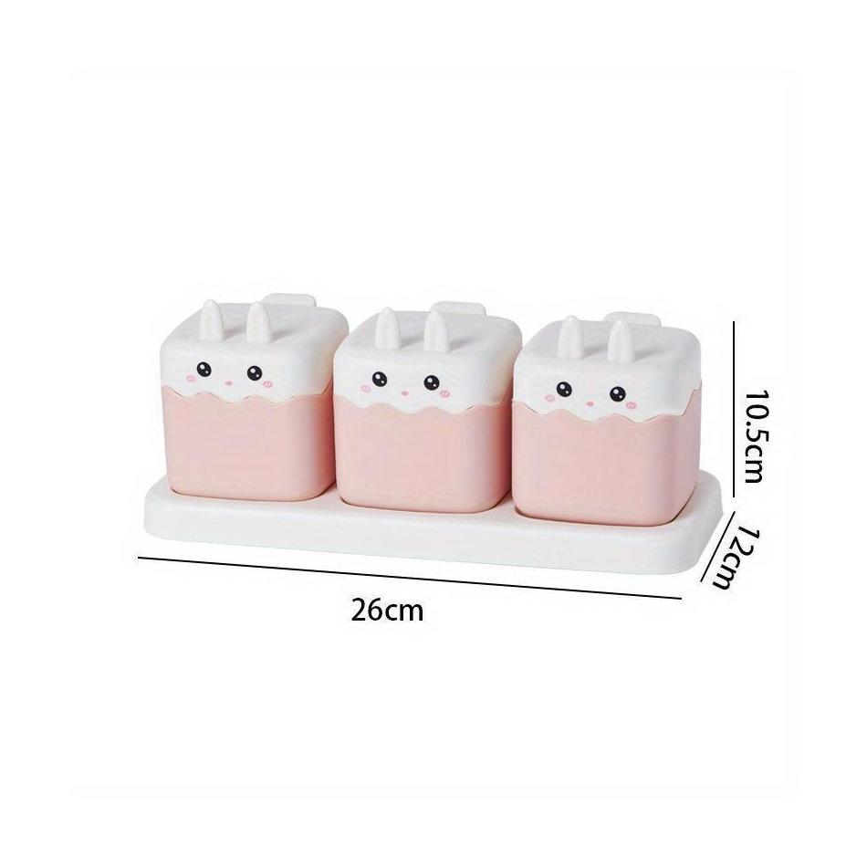 1 Pcs Seasoning Box Kitchen Household Seasonings Combination Set Seasoning Jar Seasonings Bottle Seasoning Jar Salt Jar