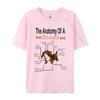 The Anatomy Of A Beagle Dog Tshirt Vintage Animals Lovers Retro Style TShirt Breathable Cloth Tees Tops