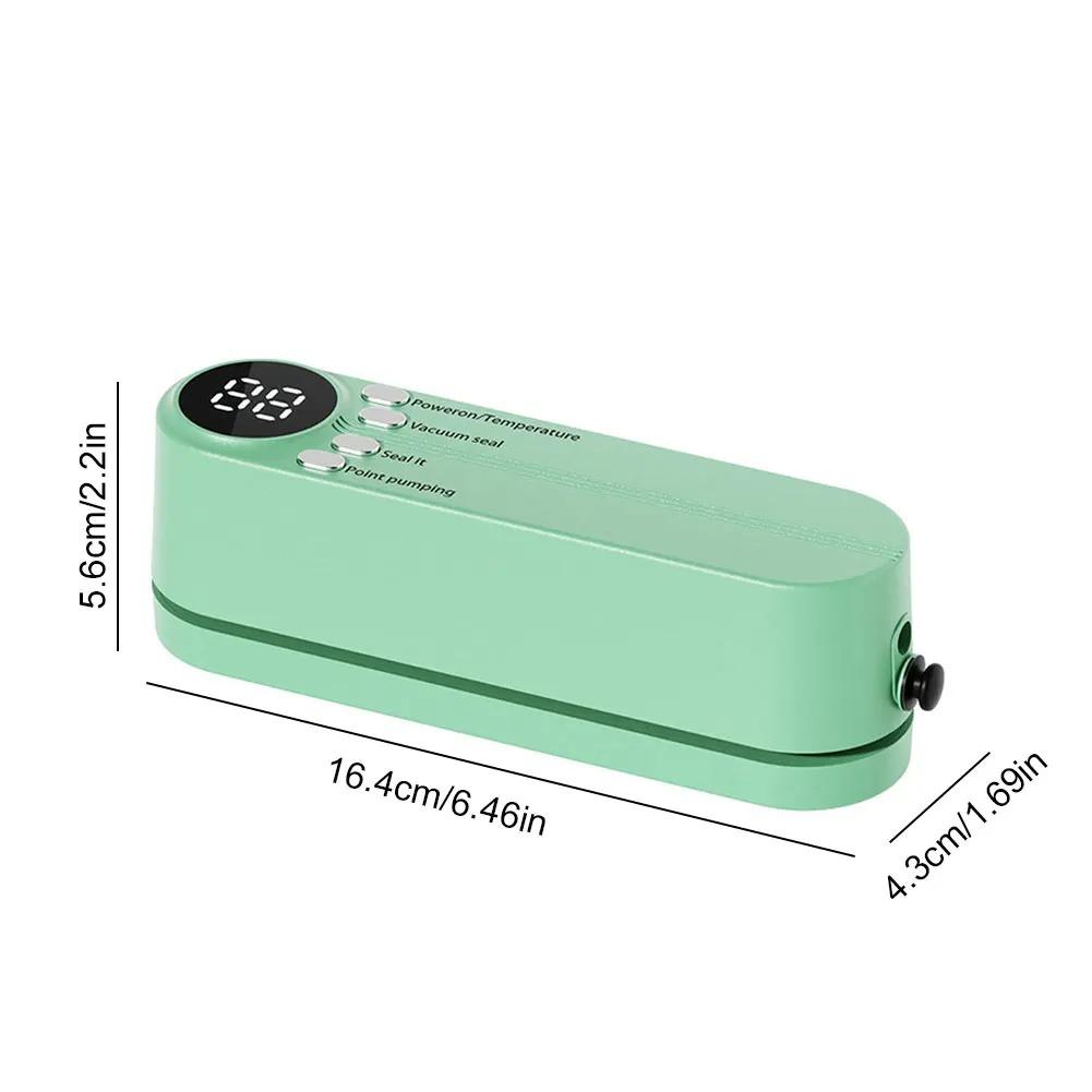Electric Vacuum Sealer Food Clip Sealer Portable Sealing Machine For Bag Desktop Vacuum Packaging Machine Kitchen Food Storage