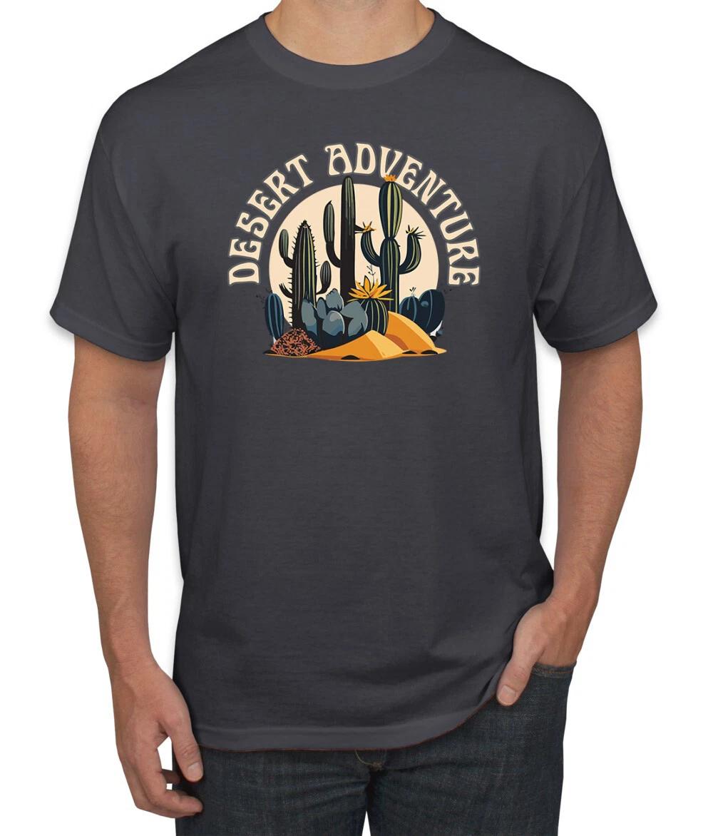 Desert Adventure Cactus Nature Men T- Shirt 3XL