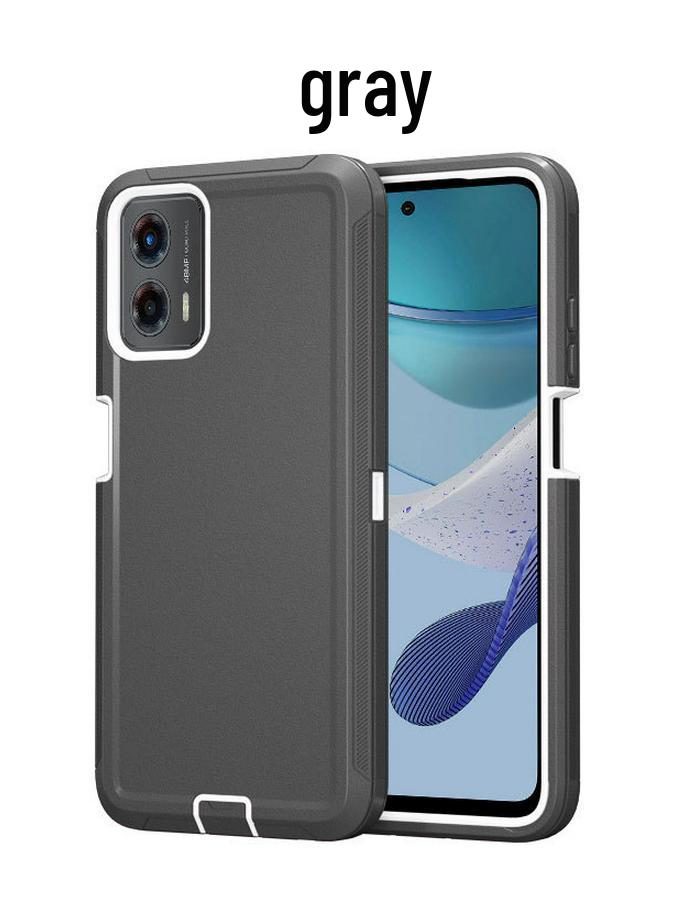 Moto G Power 5G 2024 Drop-Proof Protective Case, Three-in-One Design, Cross-Border Compatible.