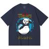 230 g/m² 100 % Baumwolle Jujutsu Kaisen V62 Panda-Print Unisex Schweres Baumwoll-T-Shirt