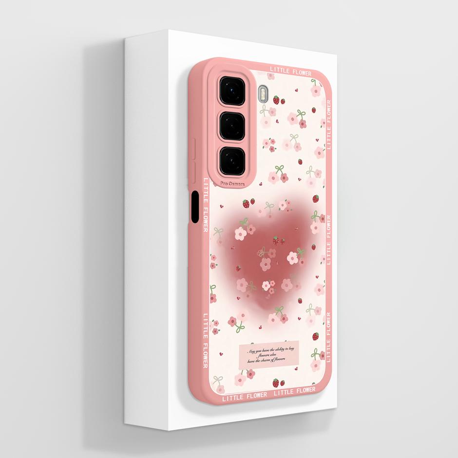 For Infinix Hot50 50i 50Pro 50Pro+ Case Lovely Cat Panda Fall Prevention Unique Phone Cover For Infinix Hot 50 Pro Plus 50i Capa