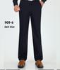 Men's Thick Cotton Casual High-Waisted Straight-Leg Pants for Autumn and Winter