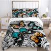 Colorful Flying Butterfly All Season Duvet Cover Comforter Bedding Set Soft Quilt Cover and Pillowcases SingleDoubleQueenKing