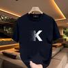 Men's Clothing New Oversized Sports Top Trendy Graphic T-shirt Men Summer Cotton T-shirt Harajuku High Street Shirt Fashionable