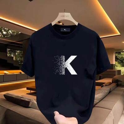 Men's Clothing New Oversized Sports Top Trendy Graphic T-shirt Men Summer Cotton T-shirt Harajuku High Street Shirt Fashionable