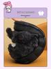 Sanrio Kuromi Plush Slippers for Girls: Cute, Cozy Cotton for Autumn/Winter, Indoor Parent-Child Matching