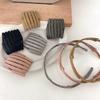 Portable Folding Hair Band Women Morandi Color Non-Slip Headband Korean Face Wash Hairband Girls Hair Accessories