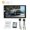 Bil MP5-spiller 7012B 1080P HD 7-tommers bilradio Stereo Bluetooth MP4 MP5 USB-spiller berøringsskjerm