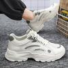 Sommer Herrenschuhe neue atmungsaktive Mesh Sportschuhe Herren Trend vielseitige weiße Schuhe Plateau lässige Dad Schuhe Herren