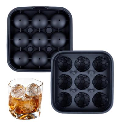 Soccer Ball Ice Cube Tray, World Mug Shape Silicone Mold for Freezer & Oven, Easy Release Non-Stick BPA-Free Chocolate Jelly Candy Mold