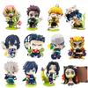 Demon Slayer Anime Model Figures Tanjirou Nezuko Zenitsu Mitsuri Kimetsu No Yaiba Action Figure Dolls Collection Birthday Gift