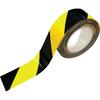 Nitoms Office Line Tape 50mm X 5m Tiger Stripe RR0256 Reusable Hook and Loop Floor Marking Tape