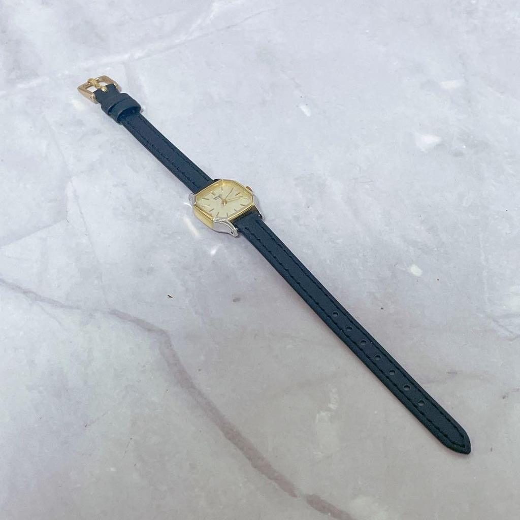 Used [Battery Replaced] SEIKO Watch New Belt SGP #735