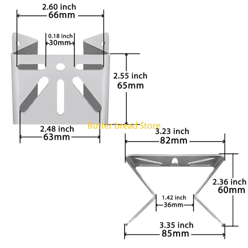 W89C Suporte de Montagem para Câmera Externa de Alta Compatibilidade Adequado para Câmeras de Segurança e Painel Solar Melhora a Visualização
