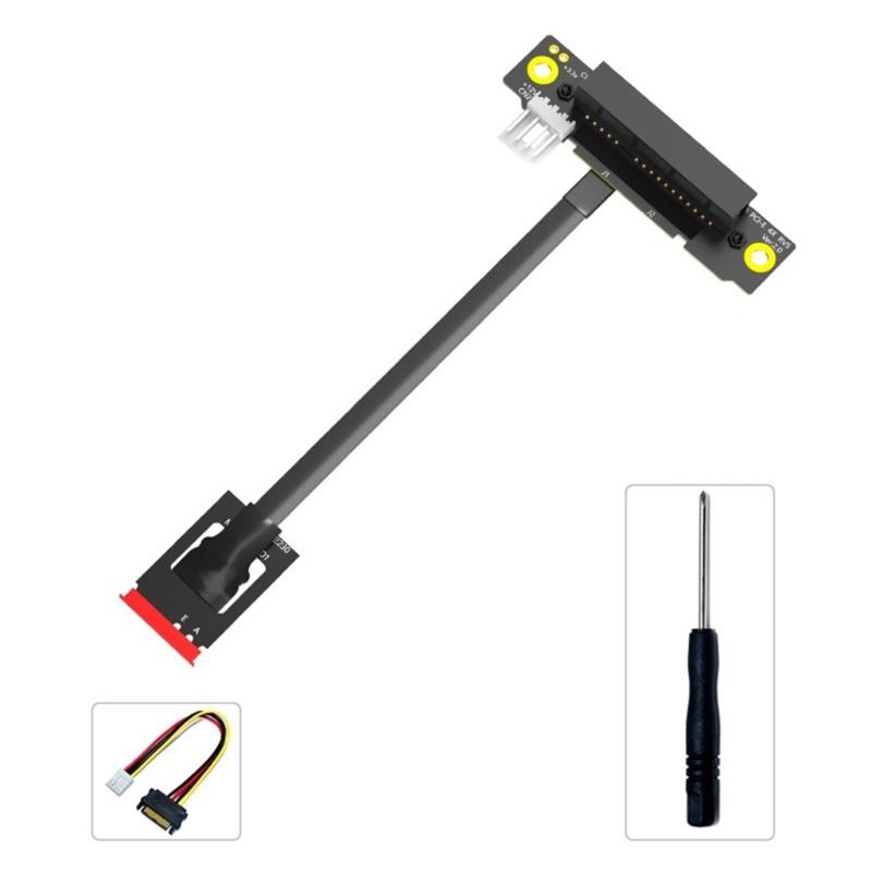 

Высокоскоростной кабель-удлинитель M.2 NGFF AE Key на PCIExpress 1X 4X 8X 16X, гибкий кабель-удлинитель