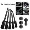 5-piece Car Detail Brush Set, Car Detail Cleaning Set, Used To Clean the Dashboard Inside and Outside the Vehicle