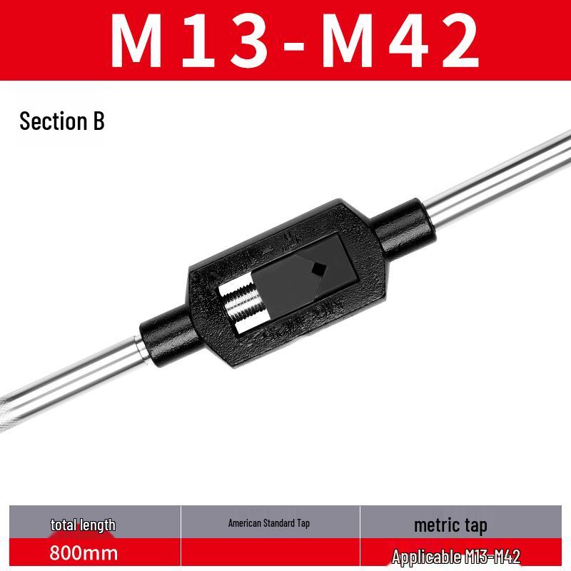 Feingewinde Handgewindebohrer M8-M20 Satz (5 Stücke)