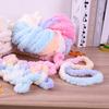Thick Chenille Yarn for Blankets, Super Soft and Fluffy Giant Chenille-Style Polyester Yarn for Home Decor Projects