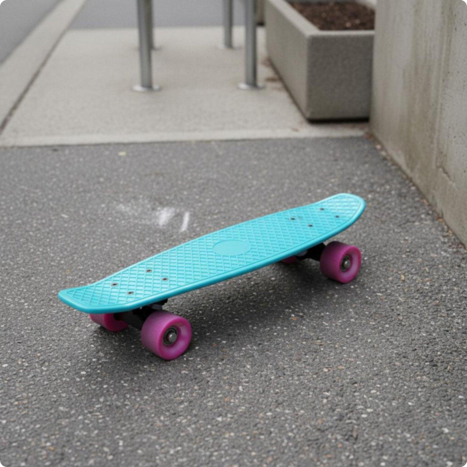Krāsains Penny Board Skrituļdēlis Viegls 27