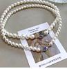 Windsor Sapphire Pearl Necklace: Women's Luxurious Osjka Pearl with Strong Luster