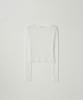 BUT'TON See-Through Long Sleeve Knit (Ivory)