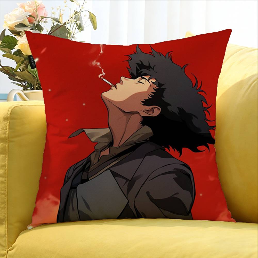C-Cowboy Spike Bebop Spiegel World Various Sizes Square Pillow Case For Car Home Bedchamber Decor