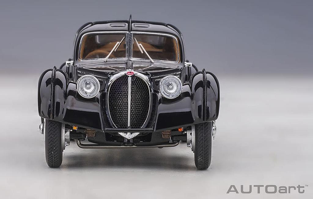 AUTOart Bugatti Type 57SC Atlantic 1938 Wheel Finished Product 50946 1/43 Black/Disc