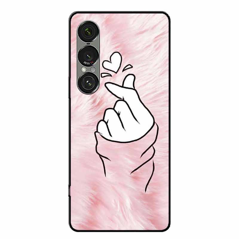 For Sony Xperia 1 VII / 1 VI / 1 V Cases Fashion Protective Silicone Back Cover For Xperia 1 VII Back Phone Capa Xperia 1V Funda