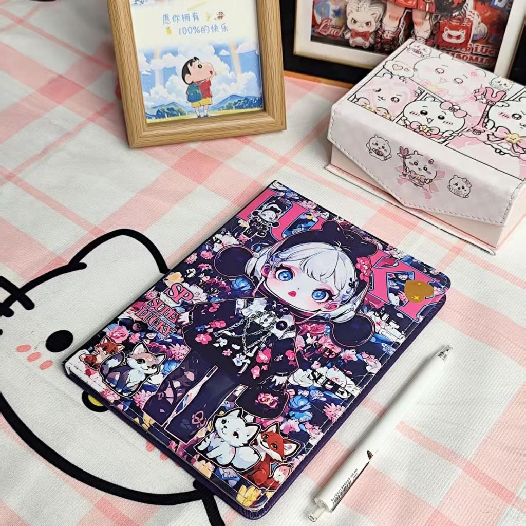 A5 Series Soft Leather Notebook High Value Thickened Color Page Handbook