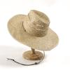 Beach Sun Hat for Women Wide Brim Panama Hats Hollow Out Straw Hat Summer Hat Wind Lanyard Roll Up Foldable Hat UV Protection