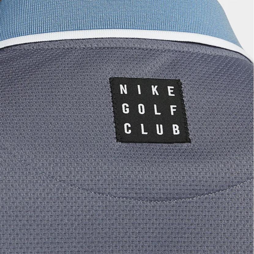 Nike Golf Club Breathable Quick-Dry Polo Short Sleeve Golf Shirt Men Golf Shirt Military-Deep-Sea-Blue Light-Carbon-Blue Aegean-Storm-Blue FQ1151-478