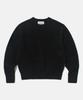 DTHIRTYONE Netting Loop Wool Sweater (Black)
