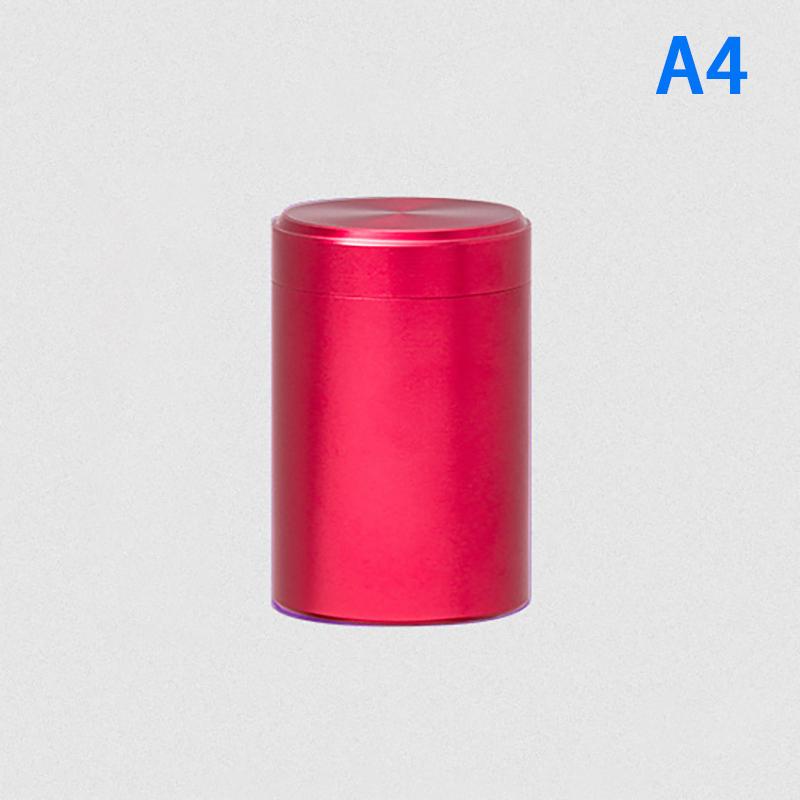 Aluminum Storage Jar Portable Seal Tea Canisters Mini Tea Storage Containers Tea Coffee Tin For Candy Chocolate Sugar Spices